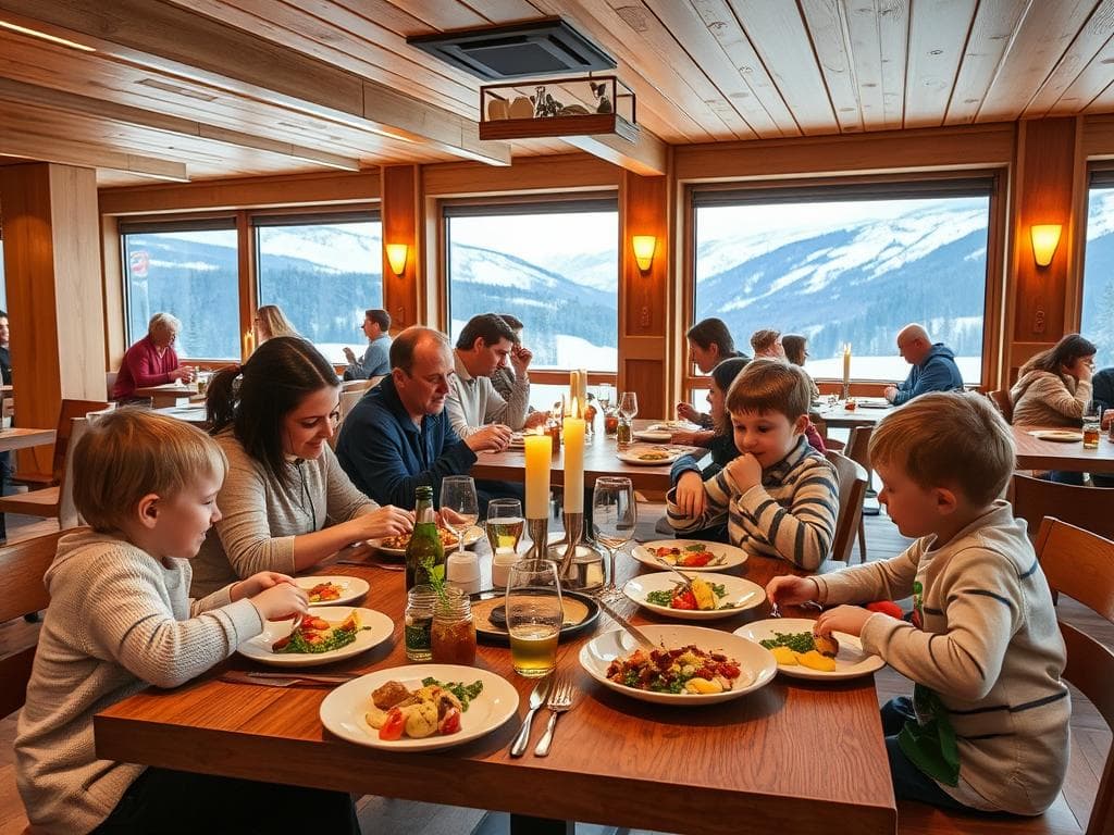 Mat och fika på Experium – familjevänlig restaurang i Sälen med fjällinspirerad meny