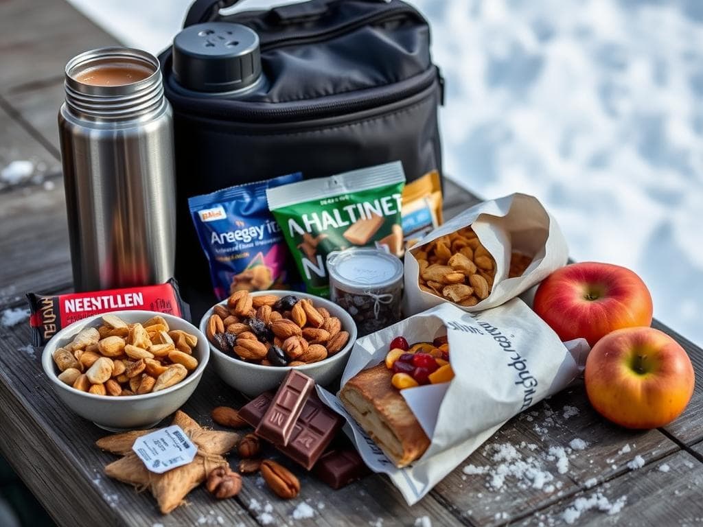 Energigivande snacks och matsäck för skidåkning i Sälen