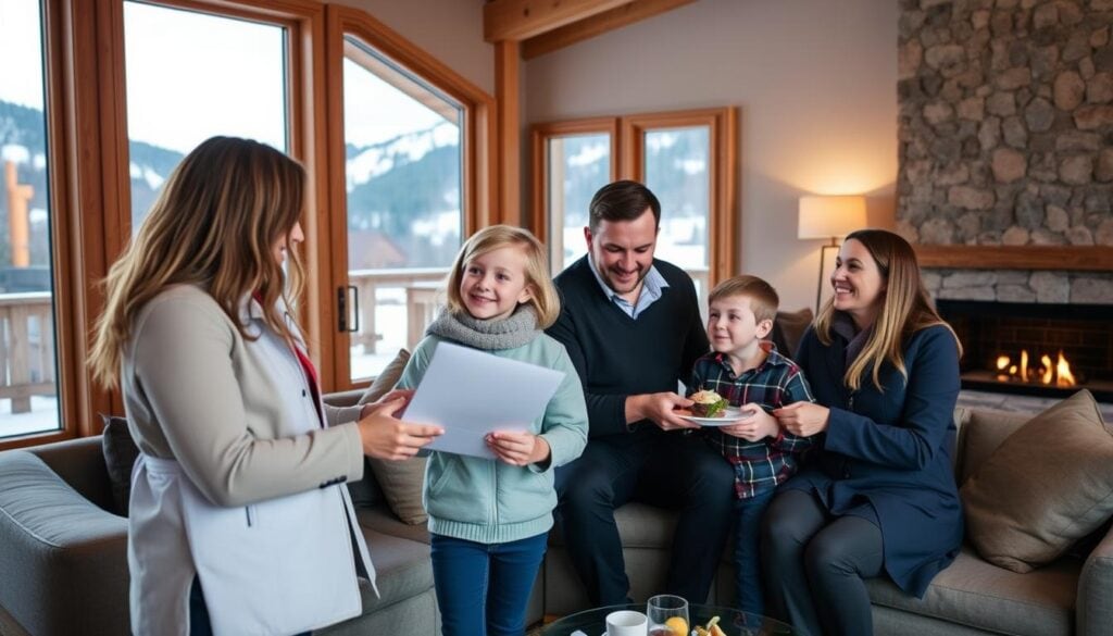 Nöjda gäster njuter av service från Sälengodsets samarbetspartners i Sälen