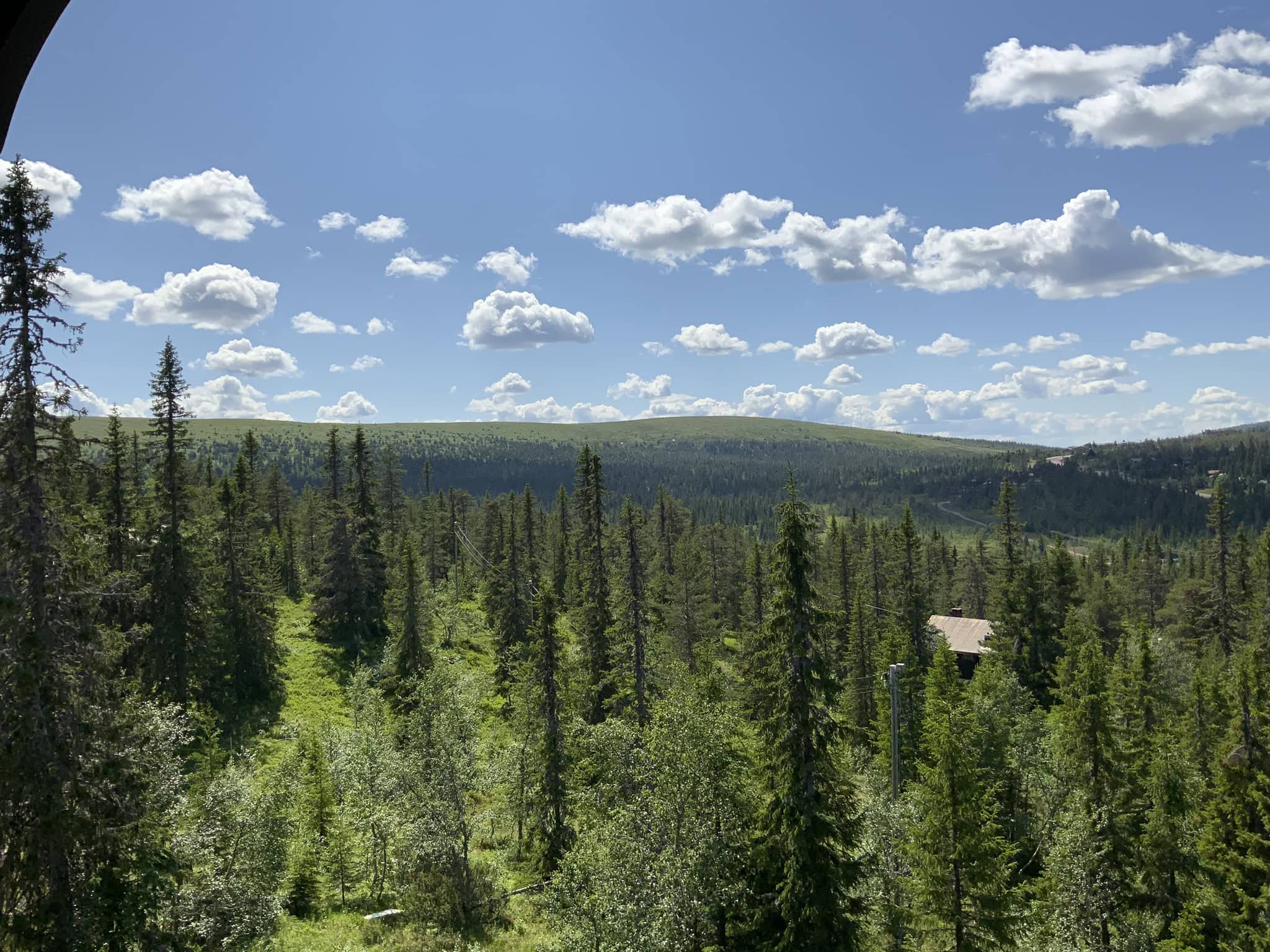 Sommarvy från Sälengodset