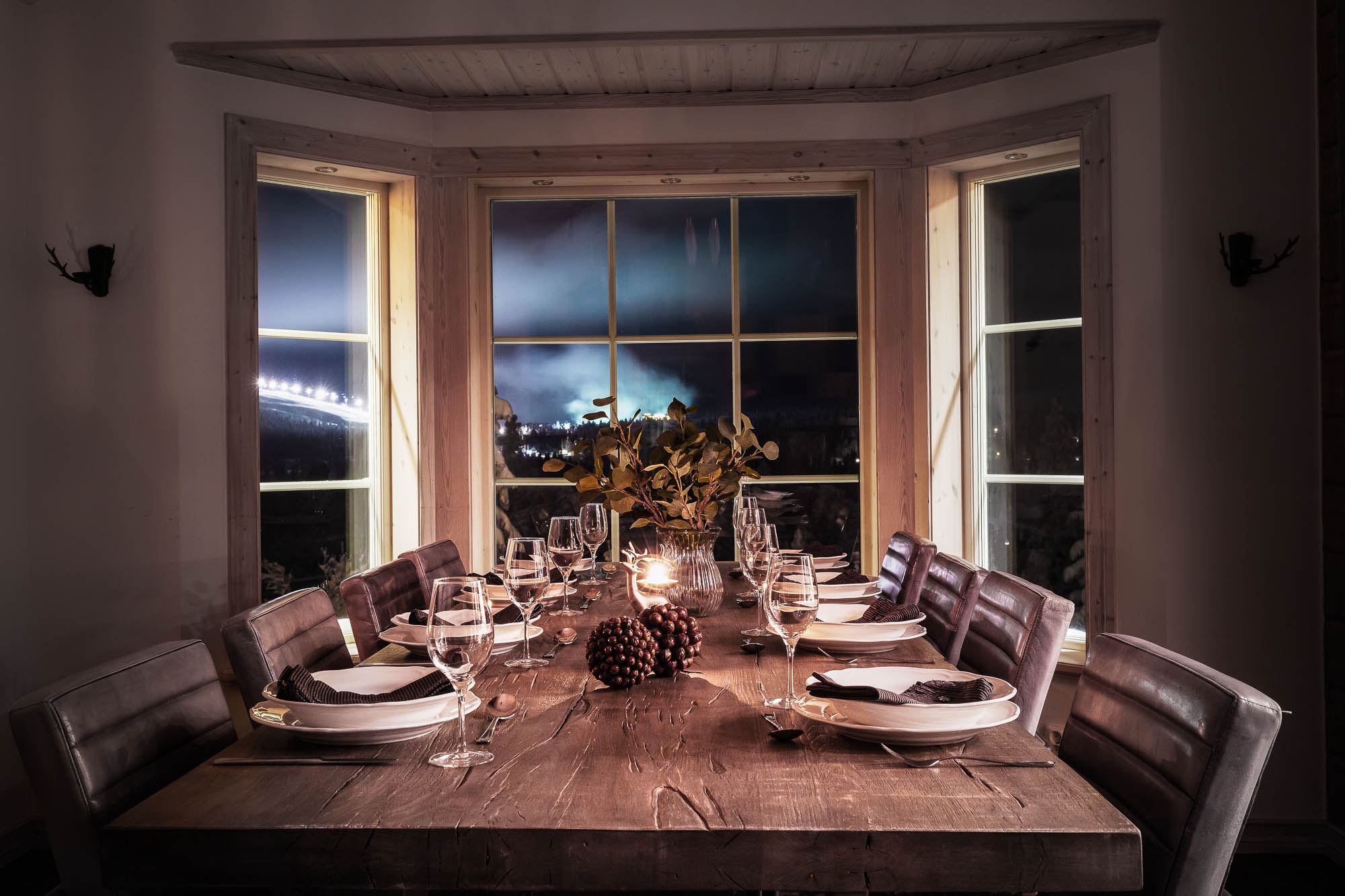 Middagsbord Sälengodset