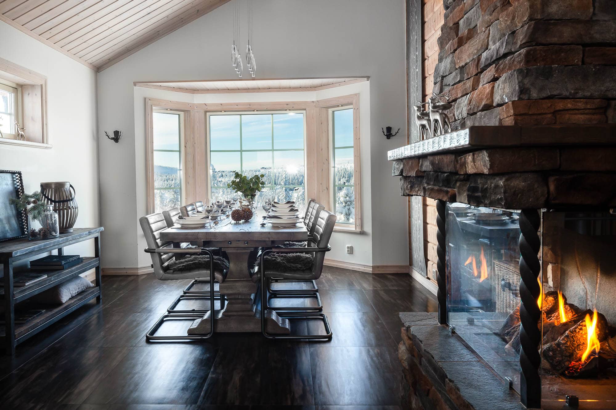 Matbord utan förlängningsskivor Sälengodset