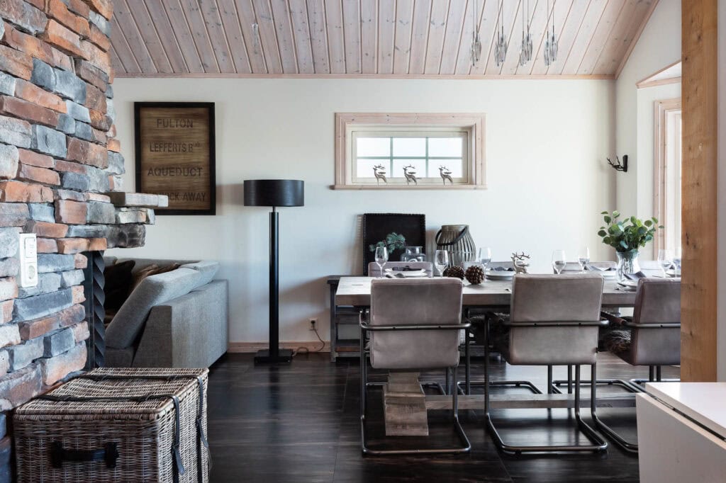 Vy från köket Sälengodset