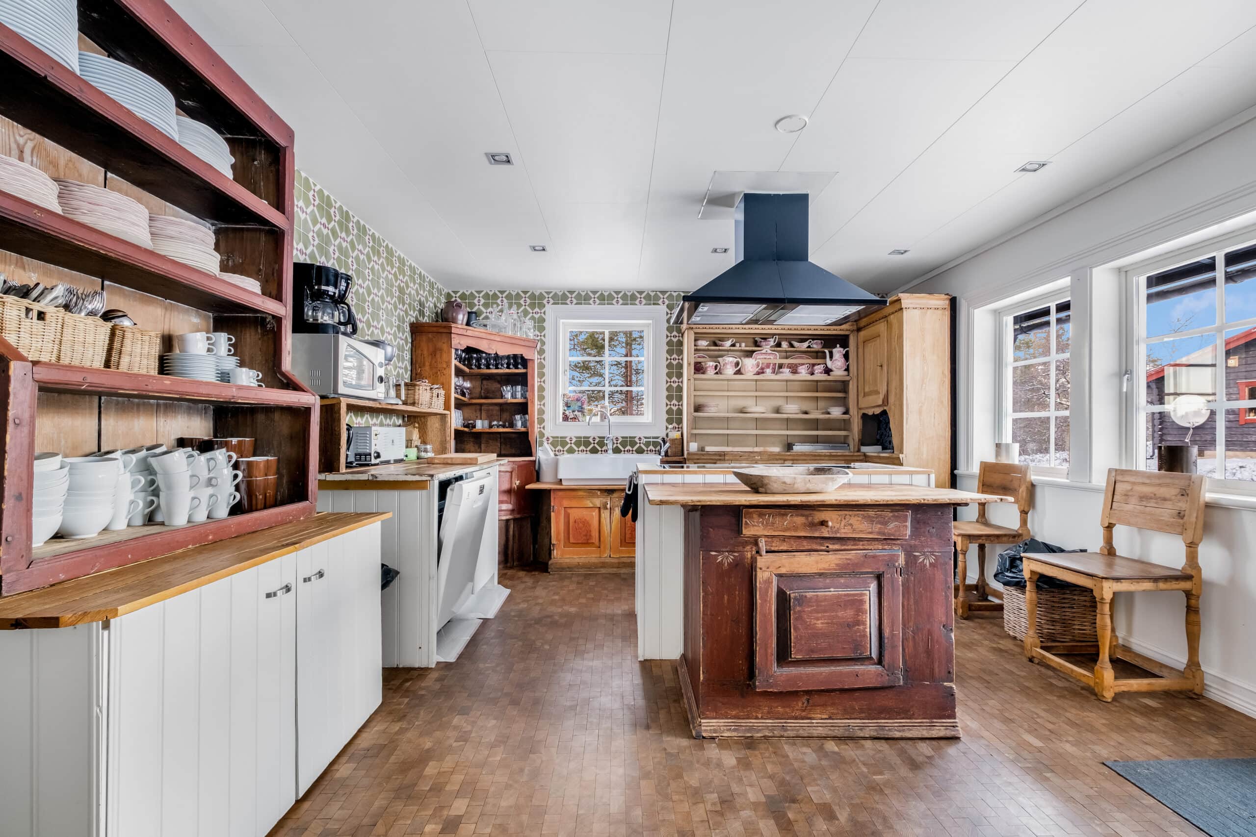 Stort Kök i Gattarstugan i Sälen