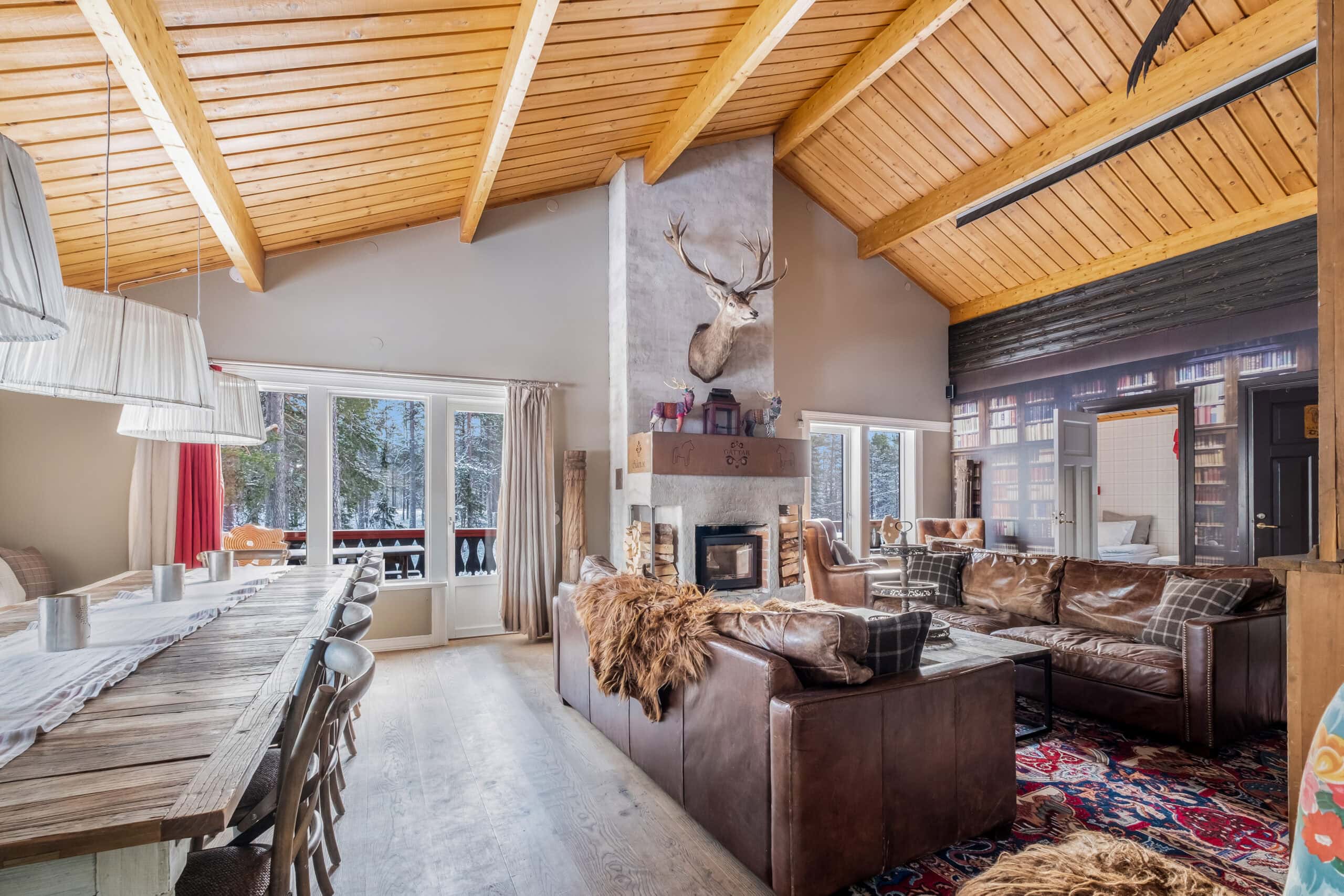 Matbord och Sällskapsrum Gattarstugan Sälen