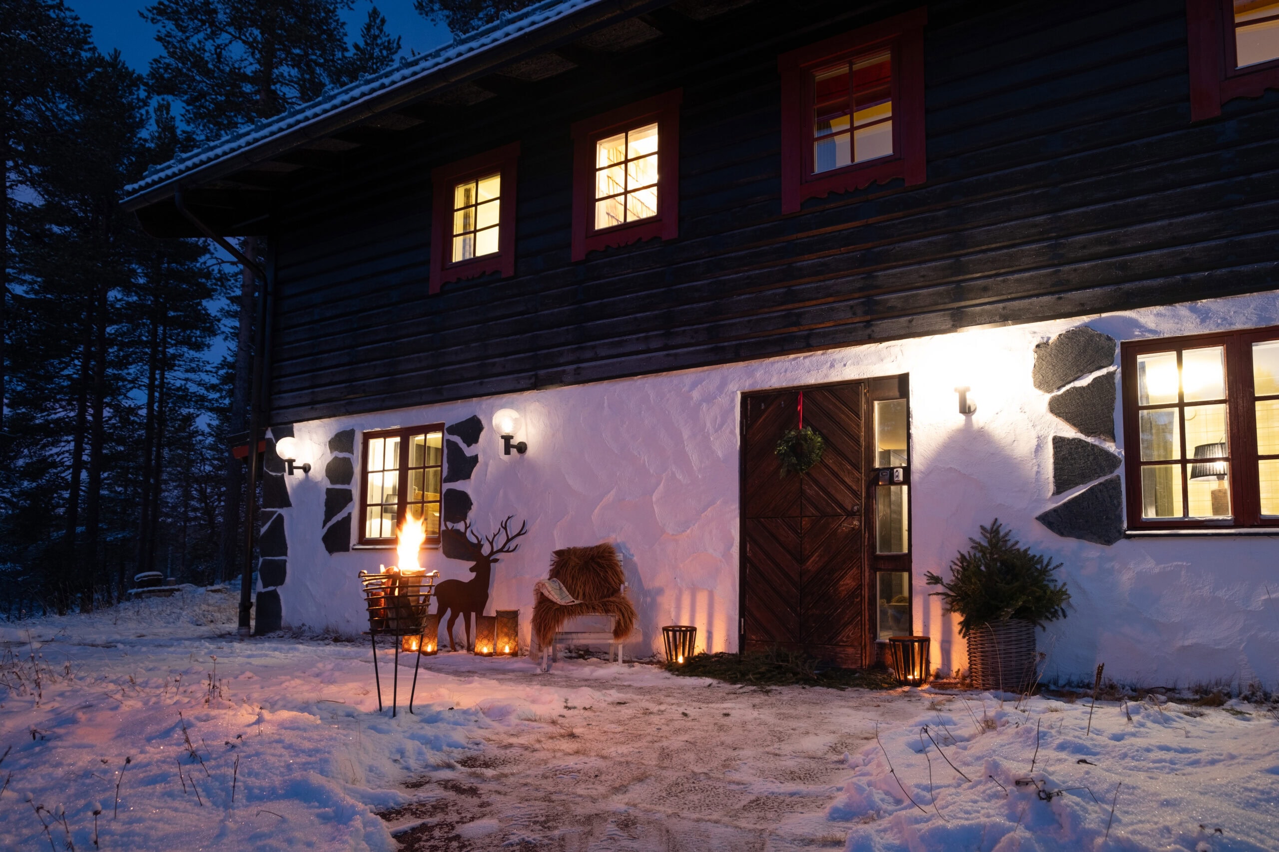 Ingång Gattarstugan i Sälen