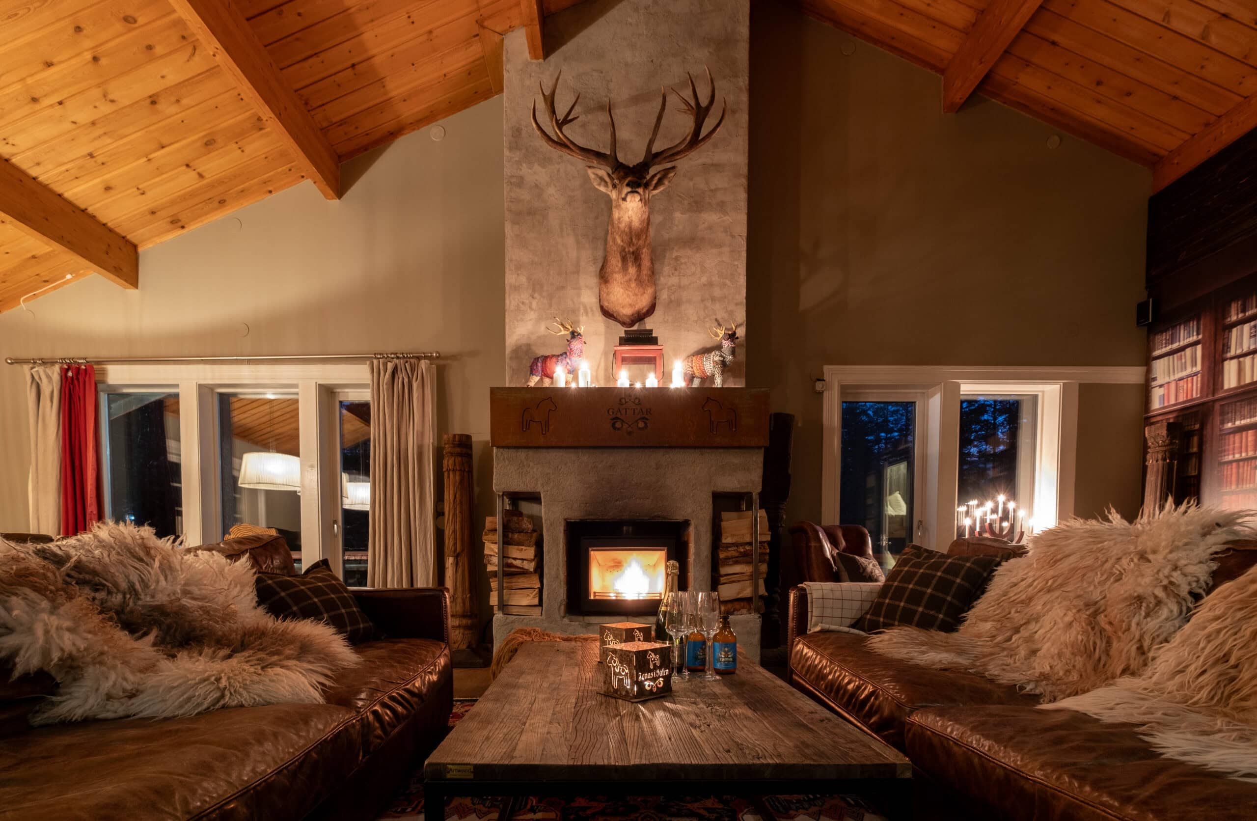 Sällskapsrum Gattarstugan i Tandådalen