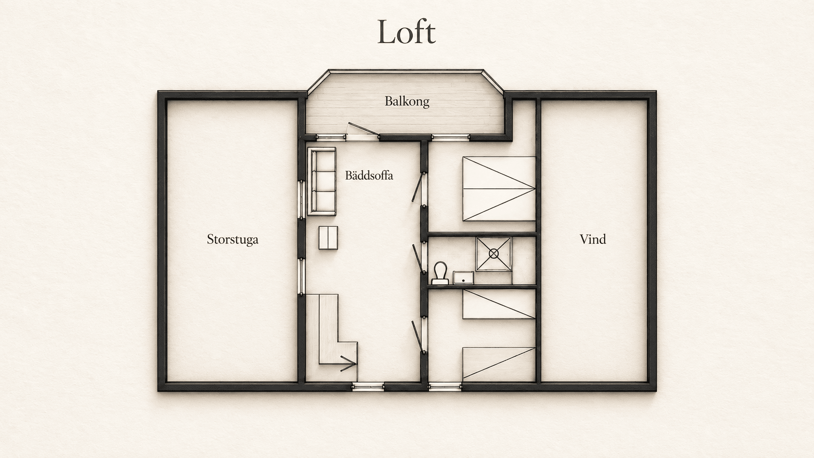 Loft Sälengodset